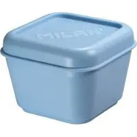 Milan Lunchbox 0,33l bleu carré, Lunch box, Bleu