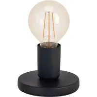 Eglo Lampe de table LED Pozello en acier, noir