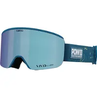 Giro - Masque de ski - Axis - POW Collab Strap with Vivid Royal/Vivid Infrared Lenses - Bleu
