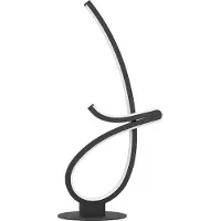 Eglo Lampe de table LED designer Cardoncito Noir