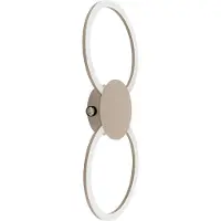 Eglo Applique murale design Venticello 1 brun sable