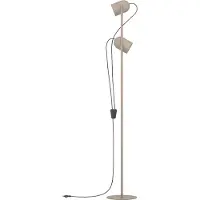 Eglo Lampadaire design Tilston brun sable
