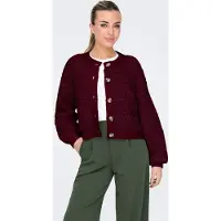 JDY Cardigan lie de vin