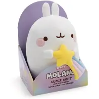 Nici Molang Shooting Star Teddy 24 Cm Gris Enfants