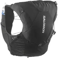 Salomon - Sac de trail/running - Adv Skin 12 Set W Black/Asphalt pour Femme - Taille XS - Noir