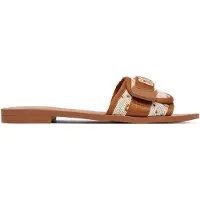 GUESS Elyze Open Teen - Cognac - Maat 39