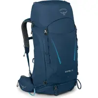 Osprey - Sac à dos de trekking - Kestrel 48 Atlas Blue pour Homme en Nylon - Taille S/M - Bleu