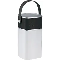 Paulmann Lampe d'extérieur Mobile Clutch Power Sound IP44 3000K 5V Haut-parleur USB Banque de puissance