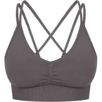 SMILODOX Haut de sport ' Katrin ' anthracite