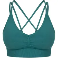SMILODOX Haut de sport ' Katrin ' vert foncé