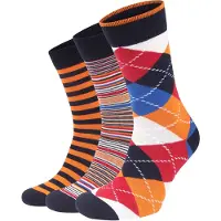Suitable Chaussettes Lot de 3 paires Orange