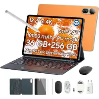 Blackview Tablette Tactile - - MEGA 12 - 12,2 pouces 2.4K 120Hz - 36Go RAM 256Go ROM - 10000mAh 55W IP69K 5G