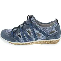 Romika Chaussures pour femmes, chaussures basses, mocassins, couleur bleue, pour le quotidien