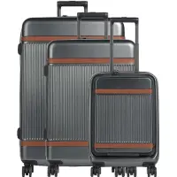 The Chesterfield Brand trolley pour ordinateur portable Zuna Trolley-Set S+ / M / L Urban Graphite anthracite 55cm