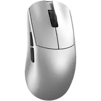 WLMouse Ying - Silver (Omron Optical) Wireless 8K Magnesium Mouse (Sans fil), Souris, Argent