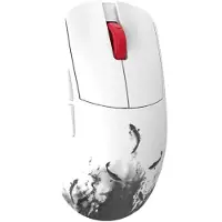 WLMouse Ying - Black&White (Omron Optical) Wireless 8K Magnesium Mouse (Sans fil), Souris, Blanc, Noir