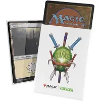 Ultimate Guard Protège-cartes Art Sleeves Magic: The Gathering | Tortues Ninja - Symbole de Planeswalker