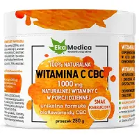 EkaMedica Vitamine C CBC (Vitamine C naturelle avec bioflavonoïdes) 250g