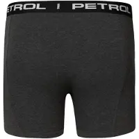 Petrol Industries Boxers gris chiné / noir / blanc