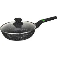 Bollire DEEP PAN VENEZIA 24CM BR1009, Grille-pain, Noir