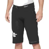 100% Hommes, Pantalon de cyclisme, R-Core X Shorts (28), Noir