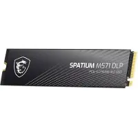 MSI SSD interne SPADIUM M571 DLP PCIe 5.0 NVMe M.2 4 To, mémoire PCI Express 5.0 3D NAND