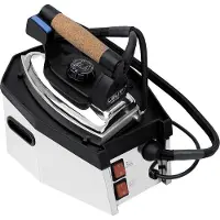 Lelit PS11N Centrale vapeur 800 W 1,2 L Semelle en acier inoxydable Noir, Acier inoxydable