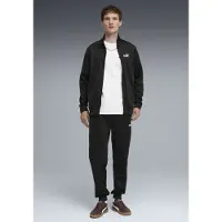Puma Survêtement 'ESS' noir / blanc
