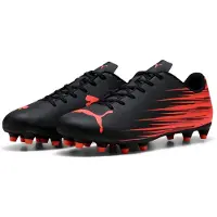 Puma Hommes, Chaussures de football, Attacanto Ii Fg/Ag (42.5), Rouge, Noir