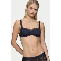 Triumph Soutien-gorge ' Red Label Body Make-Up Illusion Lace ' bleu marine