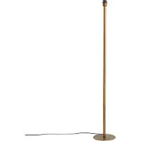 QAZQA Lampadaire classique doré sans abat-jour - Simplo