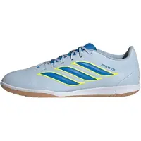 Adidas Chaussure de foot 'Predator Club' bleu / bleu pastel / jaune fluo