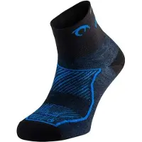 Lurbel Chaussettes Race Three Bleu Noir, Taille S