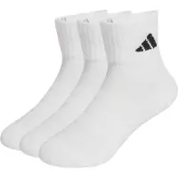 Adidas Chaussettes de sport 'CUSHIONED SPORTSWEAR ANKLE 3 PAIR PACK' noir / blanc