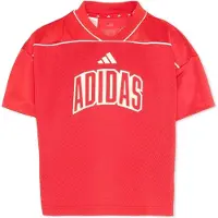 Adidas Stadium Mesh Basketball Short Sleeve T-shirt Rouge 11-12 Years Enfants