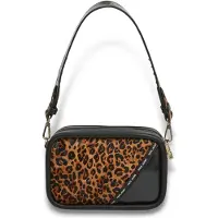 Pepe Jeans Sacs à main 'KEYRA LEO' marron / noir