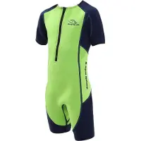 Aqua sphere Stingray Hp2 Junior Long Sleeve Shorty Vert 24 Months Garçon