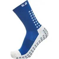 TruSox Hommes, Chaussettes de sport, Chaussettes de football Trusox 3.0 Cushion M S737397 (39 - 43), Bleu