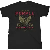 Ginza.se Hommes, T-shirt, Highway Star, Noir, (XXL)