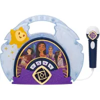 EKids BoomBox Enceinte Bluetooth + Microphone Karaoke 2en1 Wish Disney / WH-115.EMV23MI