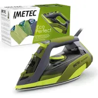 Imetec Eco Perfect Fer à repasser à sec ou à vapeur Pro Ceramic soleplate 2400 W Vert, Gris