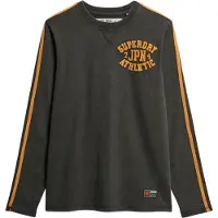 Superdry T-Shirt 'Vintage Athletic' gris foncé / orange
