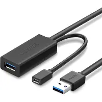 UGREEN Usb 3.O, 10M câble d'extension Us175 (Noir)