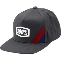 100% Unisexe, Casquette, Casquette Snapback Cornerstone, Gris, (Taille unique)