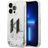 Karl Lagerfeld Klhcp14llbklcs Iphone 14 Pro 6.1 Liquid Big Kl Phone Case Clair