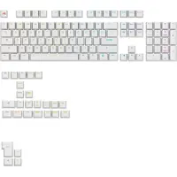 Glorious Gpbt Backlit Pbt Dye-sub Keyboard English Blanc
