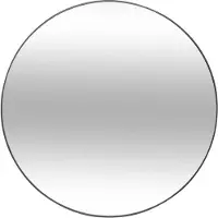 Atmosphera Miroir Alice diamètre 76 cm - Métal noir