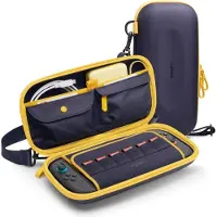 Spigen Nano Pop Pro Étui Nintendo Polycarbonate (PC) Bleu foncé et Jaune