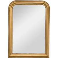 Atmosphera Miroir Adèle avec moulures dorée - 103 x 74 cm