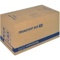 Tidypac 10 cartons de déménagement Transport Box XL 69,0 x 36,0 x 37,0 cm (10x, 69 x 36 x 37 cm)